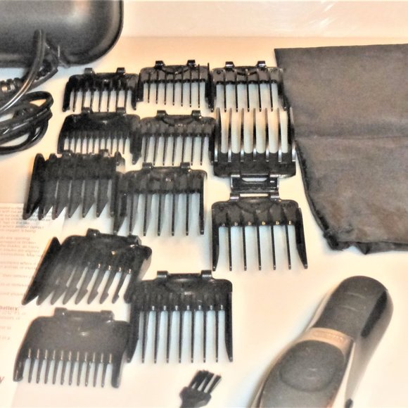 Wahl DELUXE Electric Haircutting & TRIMMING KIT Men's Shaver Beard Trimmer - Picture 3 of 14